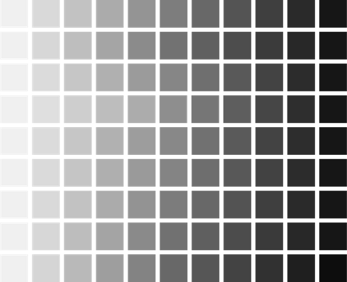 Desaturated color scales