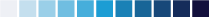 Blue Color Scale