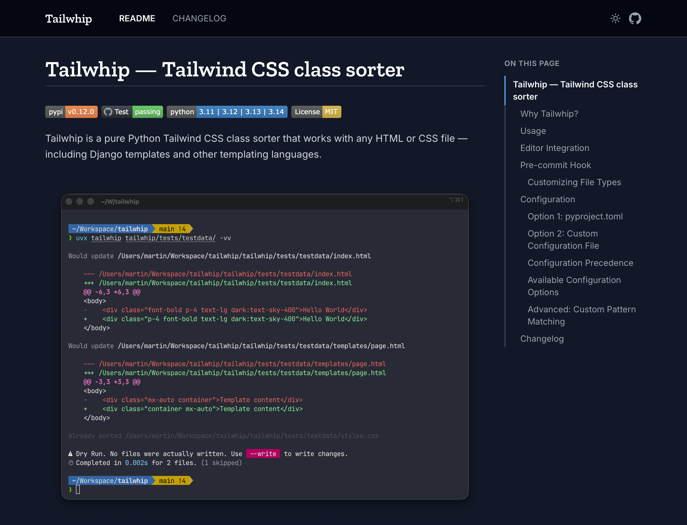 Microdocs Example