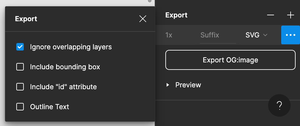 og:image screenshot of SVG export options in Figma
